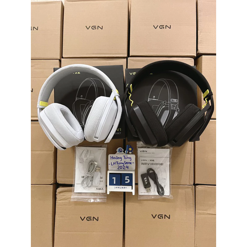 Tai Nghe Gaming VGN x VXE Siren V1 - Không Dây, Siêu Nhẹ 200g - Image 2