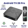 Android Tivi Box Magicsee Z8 pro Ram 4GB Bộ nhớ 32GB Phiên Bản 2024 Tích hợp khiển giọng nói