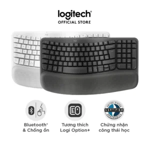 Logitech Wave Keys: Bàn Phím Công Thái Học Bảo Vệ Cổ Tay Tối Ưu