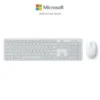 Bộ bàn phím chuột Bluetooth Microsoft (màu xám trắng) - QHG-00047
