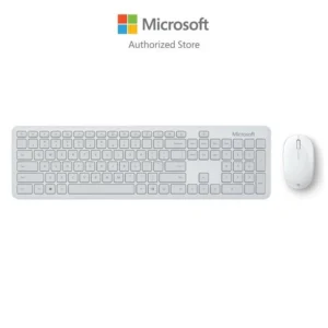 Bộ bàn phím chuột Bluetooth Microsoft (màu xám trắng) - QHG-00047