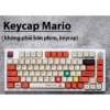 Keycap bàn phím Mario đỏ với chất liệu PBT profile Cherry dành cho các dòng bàn phím cơ 126 phím