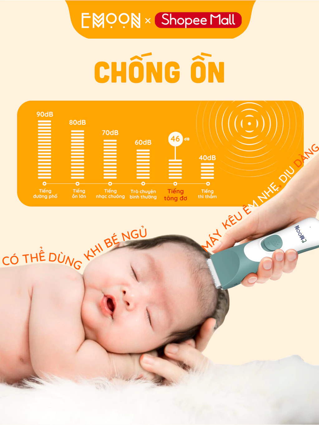 Tông đơ Emoon: Bí quyết cắt tóc "êm ru" cho bé ngay tại nhà - Image 3