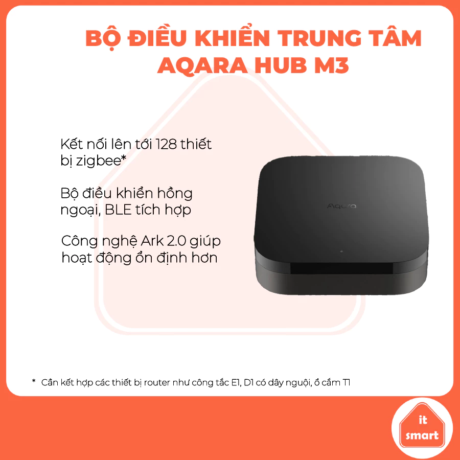Bộ điều khiển trung tâm AQARA M3 thế hệ mới, hỗ trợ Matter, Apple Homekit