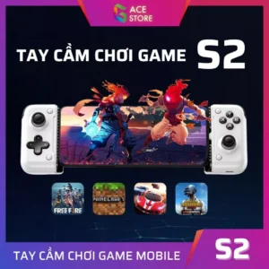 Tay cầm chơi game S2 kết nối không dây hỗ trợ vừa sạc vừa chơi 5W
