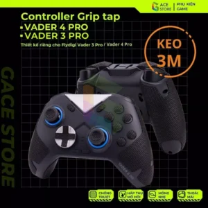 Miếng Dán Grip Tape 3M Chống Trượt Cho Tay cầm Flydigi Vader 4 Pro / Vader 3 Pro Full Bộ Đủ Nút