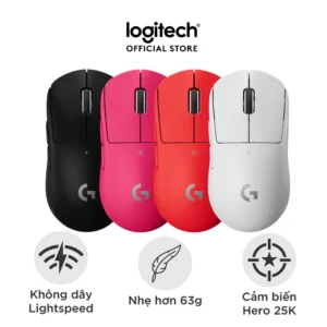 Alternative view of Logitech G Pro X Superlight: Đẳng Cấp Chuột Gaming Không Dây Siêu Nhẹ