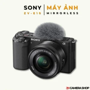 Alternative view of Máy ảnh Sony ZV-E10 Likenew 99% Fullbox - Chuyên quay Vlog 4K