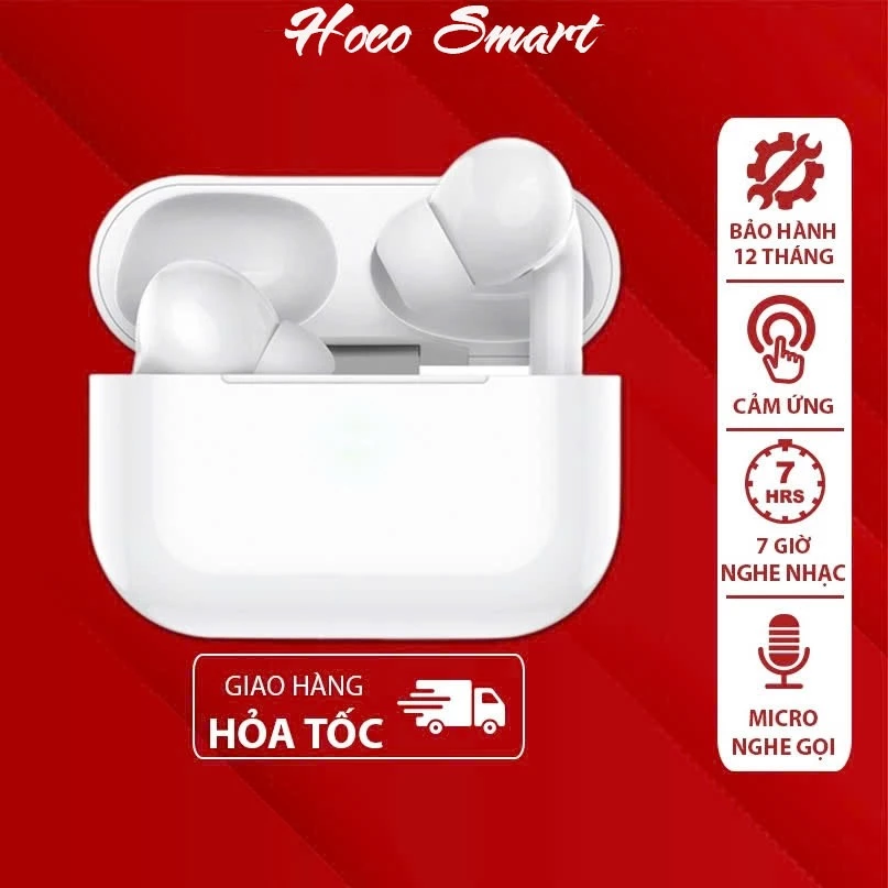 Tai nghe Bluetooth Hoco EW47 chính hãng chống ồn A-N-C có mic đàm thoại nghe nhạc liên tục trong 7 giờ, định vị, đổi tê