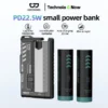 GOOJODOQ 22.5w 10000Mah Sạc dự phòng di động Hai pin Mecha Style Nhẹ Typc-C / Light-ning Power Bank