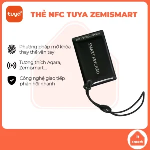 Thẻ NFC cho khóa thông minh, thẻ từ Zemismart tương thích Aqara, giống thẻ Aqara NFC