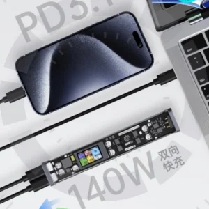 Alternative view of Picea Power X5 520W: Sạc Dự Phòng 27000mAh PD 3.1 Khủng Nhất Thế Giới
