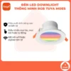 Đèn downlight thông minh Tuya Moes 7-10W, 16 triệu màu, kết nối zigbee