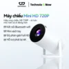 Máy chiếu Mini di động GOOJODOQ Android 11 Xoay miễn phí 270 ° Bluetooth 5.0 Màn hình lớn