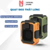 Quạt Đeo Thắt Lưng 6000mAh Kiêm Sạc Dự Phòng Siêu Mát