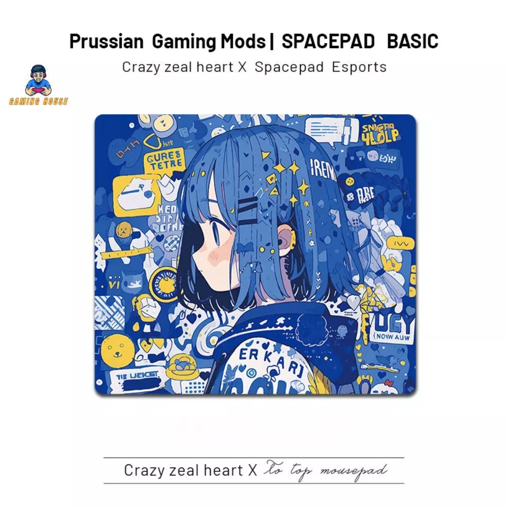 Pad chuột gaming SpacePad V3 chuyên Chơi Game Bề Mặt Control / Speed Lót chuột 45x40 chuyên game