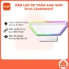 Đèn ốp trần thông minh wifi Tuya Zemismart 2 lớp đèn 34W, đèn nền 16 triệu màu RGB