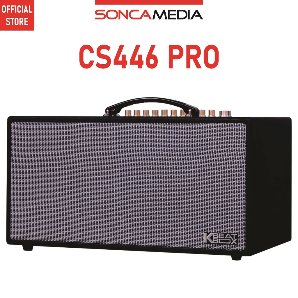 Dàn âm thanh di động ACNOS CS446 PRO - Loa Bluetooth karaoke di động ACNOS CS446 PRO, BH 12 tháng
