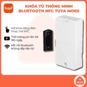Khóa tủ, ngăn kéo bluetooth thông minh Tuya Moes, bảo mật tuyệt đối, an toàn tài liệu