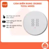 Cảm biến rung zigbee Tuya Moes độ nhạy cao, bảo vệ an toàn cho gia đình bạn