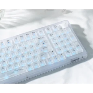 Bàn Phím Cơ Trong Suốt EWEADN V99PRO RGB 3 Chế Độ