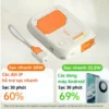 Sạc Dự Phòng 20000mAh Kiêm Củ Sạc 22.5W Có Sạc Không Dây X599