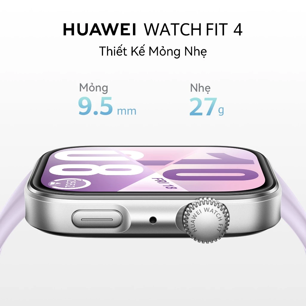 Đồng Hồ Thông Minh HUAWEI WATCH FIT 4 - Siêu Mỏng, ECG & Pin 10 Ngày - Image 2
