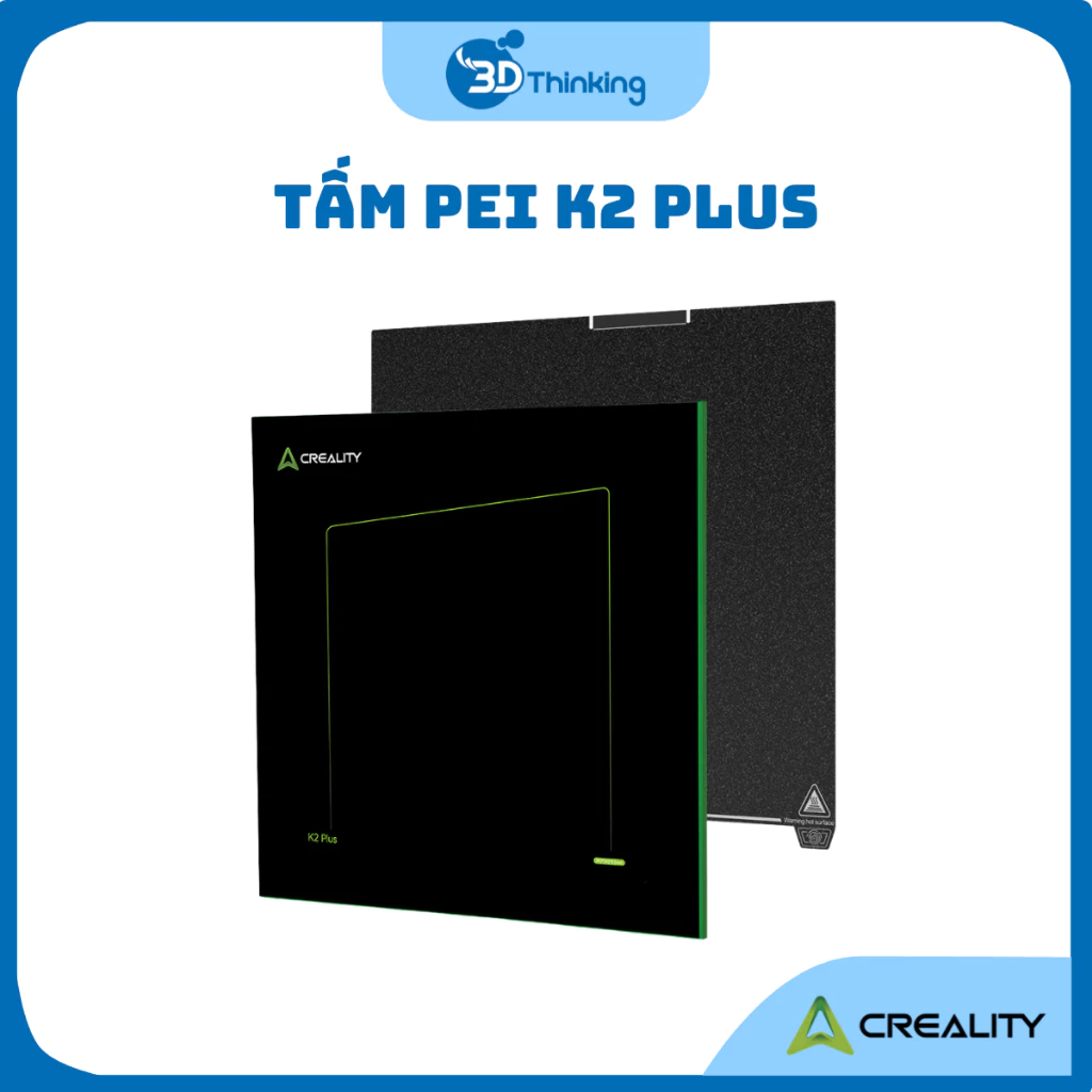 Bàn in Tấm Pei K2 Plus Creality