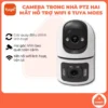 Camera Tuya Moes 2 Mắt Wifi Trong Nhà - Theo Dõi Chuyển Động, Cảnh Báo Đột Nhập