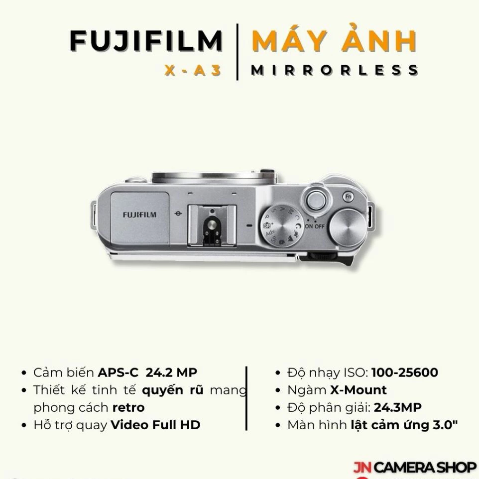 Fujifilm X-A3 & 16-50mm: Máy Ảnh Mirrorless Selfie Đẹp & Cổ Điển