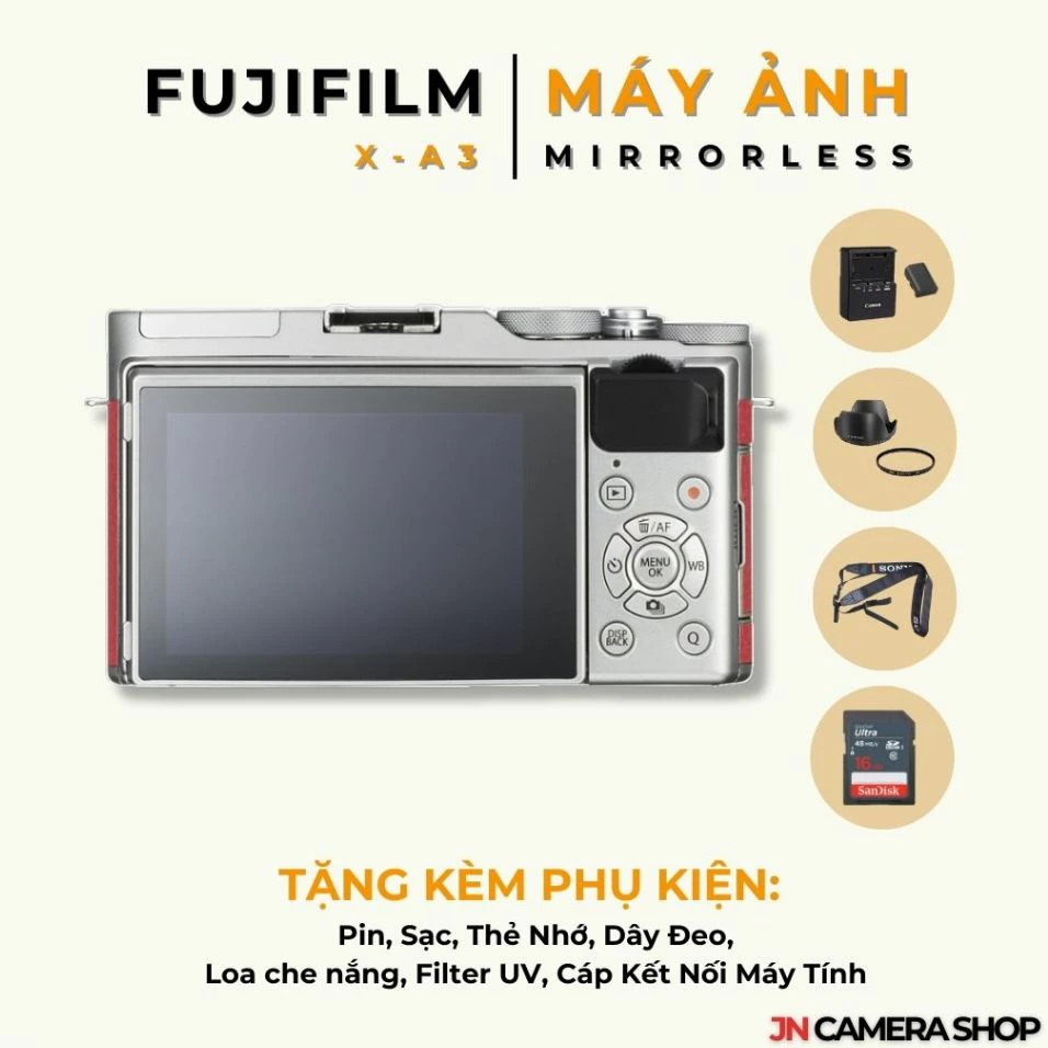 Fujifilm X-A3 & 16-50mm: Máy Ảnh Mirrorless Selfie Đẹp & Cổ Điển - Image 2