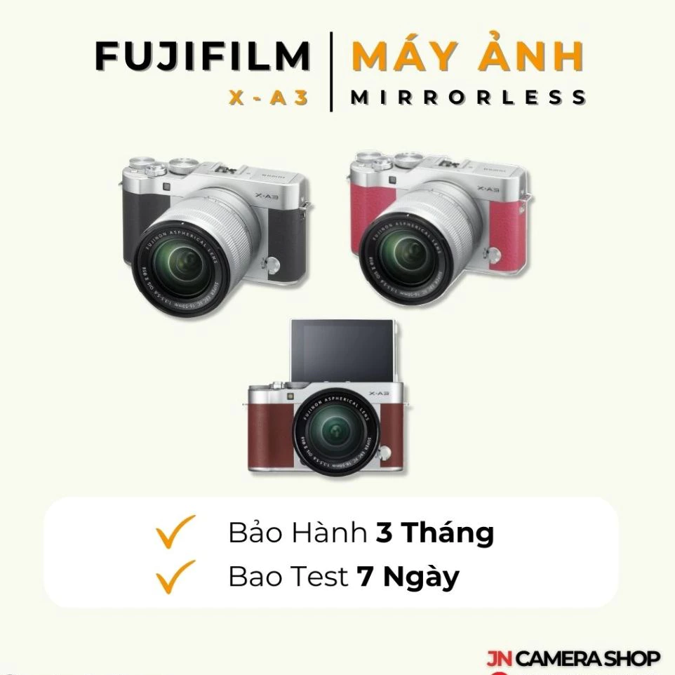Fujifilm X-A3 & 16-50mm: Máy Ảnh Mirrorless Selfie Đẹp & Cổ Điển - Image 3