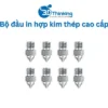 Bộ 8 đầu in hợp kim đồng cao cấp