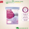 Bông tẩy trang Yusachi Suzuran Cao Cấp Nhật Bản 100% Cotton - 200 miếng