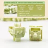 Combo 30 Switch bàn phím cơ Lemon Hifi-trục cơ bàn phím-5pin-Lube sẵn