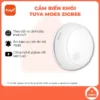 Cảm biến khói Tuya Moes zigbee bảo vệ an toàn cho gia đình, âm báo cực lớn, độ nhạy cao