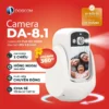 Camera DA8.1 DOSCOM 2K: Gọi Video 2 Chiều Màn Hình 2.8 Inch