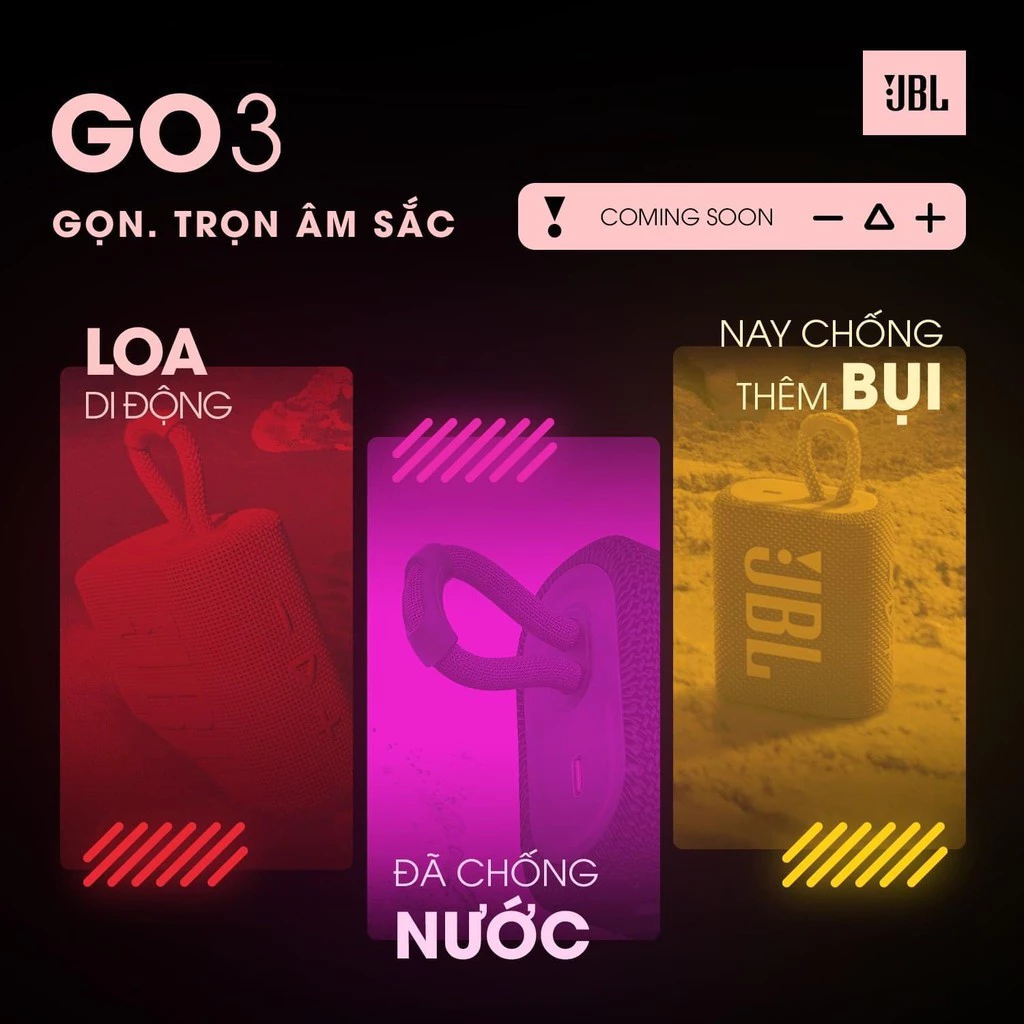 Đánh Giá Loa JBL GO 3: Nhỏ Mà Có Võ, Chống Nước Đỉnh Cao - Ảnh 3