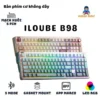 Bàn phím cơ không dây Fullsize ILOUBEE B98 - 3 mode kết nối - Hotswap 5 pin - Cấu trúc Leaf Spring