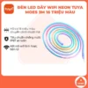 Đèn LED dây wifi neon RGB Tuya Moes 3 mét, đèn LED thông minh, chuyển màu mượt mà, chống nước