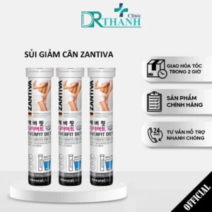 Viên Sủi Giảm Cân Zantiva Hàn Quốc – Giảm Cân Nhanh Cấp Tốc, Detox Hiệu Quả – Không Phải Thuốc