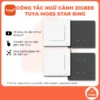 Công tắc ngữ cảnh Tuya Moes Star Ring zigbee 3.0, 1-4 nút, hỗ trợ công tắc đảo chiều, pin lâu