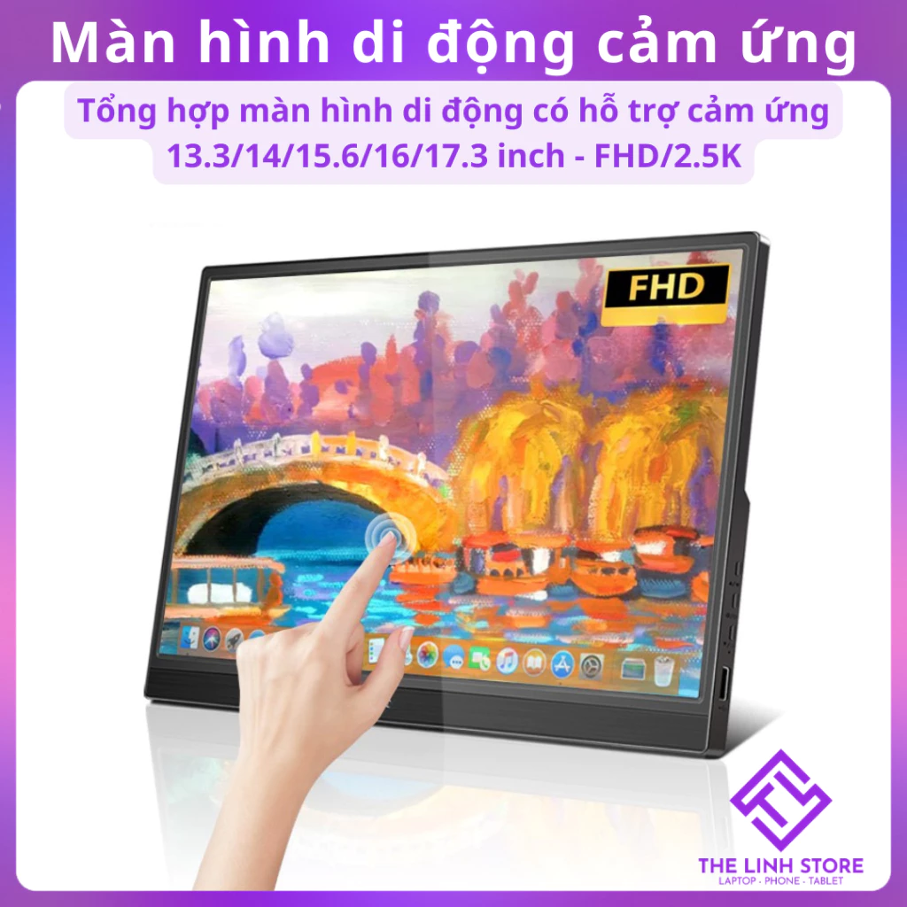 Màn Hình Di Động Cảm Ứng Full HD - Hỗ Trợ Samsung DeX & Switch
