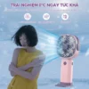 Quạt Cầm Tay Tích Điện Dung Lượng Pin Khủng 3000 MAh, Quạt Mini 3 Tốc Độ Gió