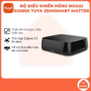 Điều khiển hồng ngoại hỗ trợ Apple Homekit Tuya Zemismart zigbee, nhỏ gọn, tiện lợi