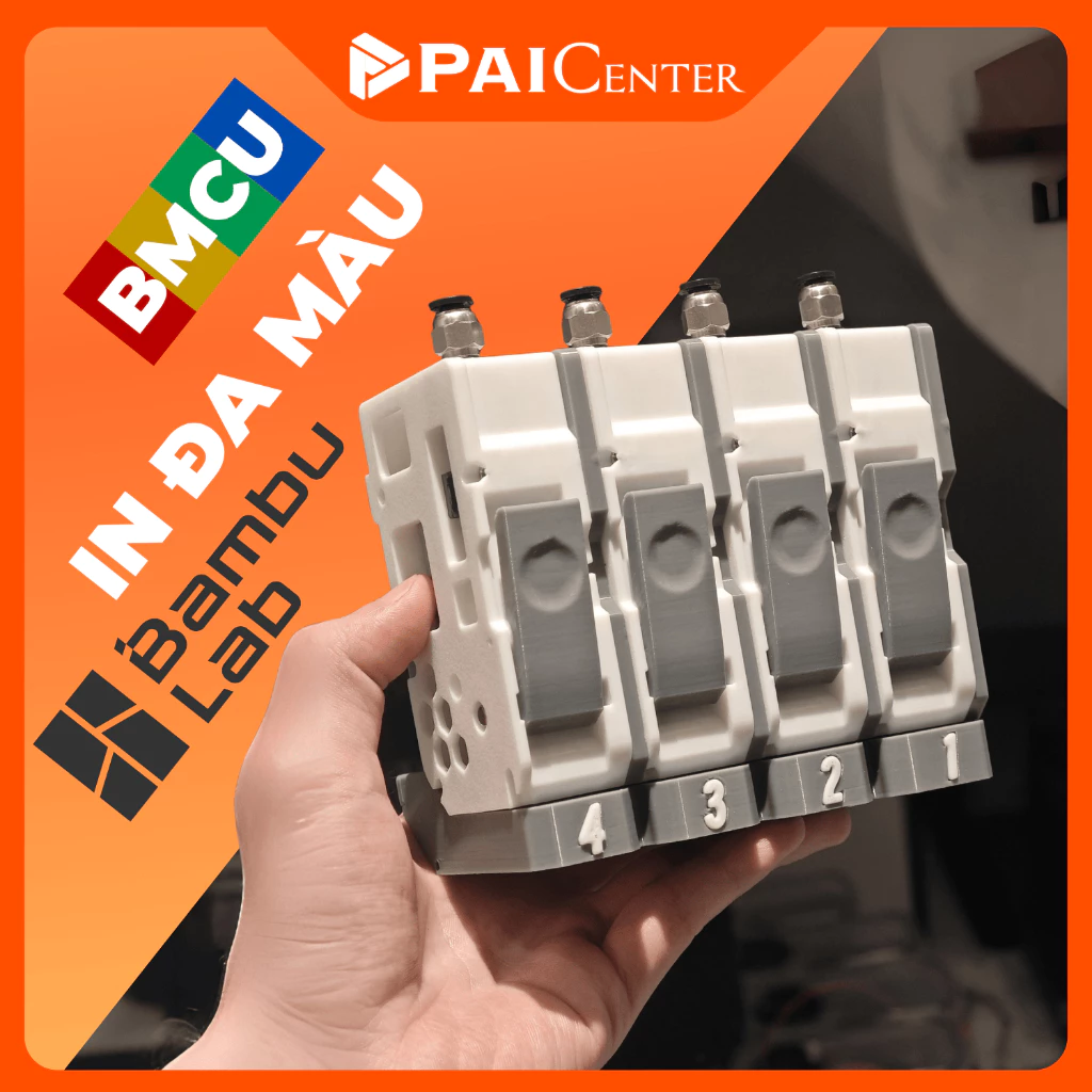 BMCU 370 Hall - Bộ Đổi Nhựa Đa Sắc Thay Thế AMS Cho Bambu Lab