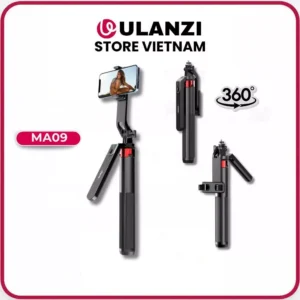 ULANZI MA09 (M013GBB1) - Chân Tripod Kiêm Gậy Selfie Cho Điện Thoại Tích Hợp Điều Khiển Từ Xa