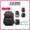 ULANZI BP09/ BP10 - Balo Máy Ảnh 22L/35L, Trang Bị Khoá Chống Trộm, Chống Nước Cao