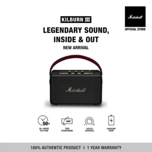 Alternative view of Loa Bluetooth Marshall Kilburn III - Pin 50H, Bảo Hành 1 Đổi 1 Chính Hãng