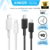 [NO BOX] Cáp sạc nhanh Anker USB-C to Lightning cho iPhone 8 đến iPhone 14 series - A81B5/6 A80B1/B A80A1/2 A8662/3
